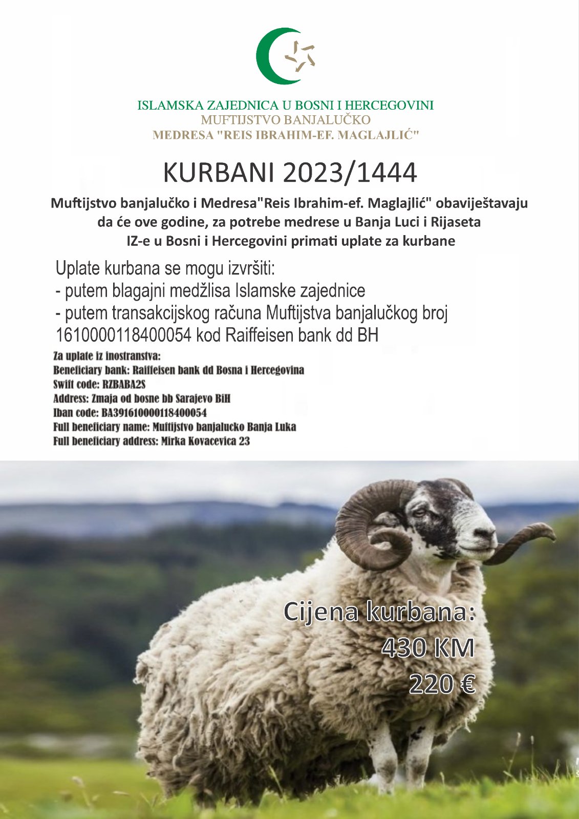 Read more about the article Kurbani 2023/1444